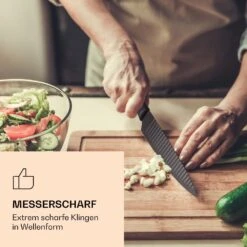 Kissaki Messerset Magnetisch Antihaftversiegelung Wellenform -Optimal Küchengeräte Geschäft 10040700 de 0004 logo