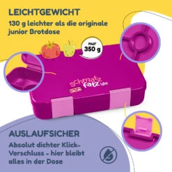 Schmatzfatz By Lite Lunchbox 6 Fächer 20,8x4,5x15 Cm BPA-frei Tritan -Optimal Küchengeräte Geschäft 10040716 de 0003 logo
