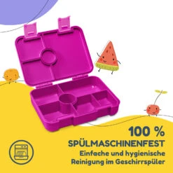 Schmatzfatz By Lite Lunchbox 6 Fächer 20,8x4,5x15 Cm BPA-frei Tritan -Optimal Küchengeräte Geschäft 10040716 de 0005 logo