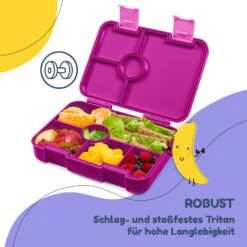 Schmatzfatz By Lite Lunchbox 6 Fächer 20,8x4,5x15 Cm BPA-frei Tritan -Optimal Küchengeräte Geschäft 10040716 de 0006 logo