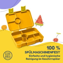 Schmatzfatz By Lite Lunchbox 6 Fächer 20,8x4,5x15 Cm BPA-frei Tritan -Optimal Küchengeräte Geschäft 10040717 de 0005 logo