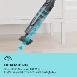 LARMA Akku-Handstaubsauger Kabellos Beutellos Akkubetrieben 32 Min Laufzeit Max. -Optimal Küchengeräte Geschäft 10041135 de 0005 usp