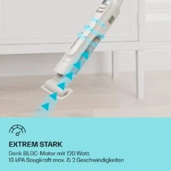 LARMA Akku-Handstaubsauger Kabellos Beutellos Akkubetrieben 32 Min Laufzeit Max. -Optimal Küchengeräte Geschäft 10041136 de 0005 usp