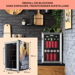 Beersafe 70 Birra Milano Edition Kühlschrank 70 Liter 3 Böden Panoramaglastür Edelstahl 16 Beersafe 70 Birra Milano Edition Kühlschrank 70 Liter 3 Böden Panoramaglastür Edelstahl -Optimal Küchengeräte Geschäft 10041179 de 0007 usp