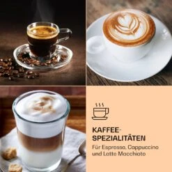 Libeica Espressomaschine 19 Bar Ca. 10 Tassen 1,8 Liter Milchschaum -Optimal Küchengeräte Geschäft 10041253 de 0005 logo