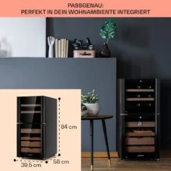 El Dorado 89 Humidor & Weinkühlschrank Touch 89L LED -Optimal Küchengeräte Geschäft 10041276 de 0006 logo