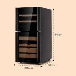 El Dorado 89 Humidor & Weinkühlschrank Touch 89L LED -Optimal Küchengeräte Geschäft 10041276 yy 0008 dimensions