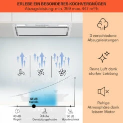 Camila Dunstabzugshaube Einbau 70 Cm 397 M³/h LED Touch Edelstahl -Optimal Küchengeräte Geschäft 10041346 de 0003 usp