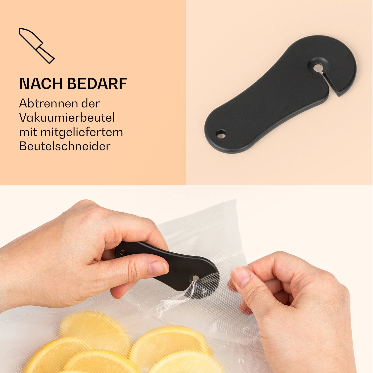 Forli Vakuumierer 75 KPa Inkl. Behälter Beutel Vakuumierschlauch 7 Forli Vakuumierer 75 KPa Inkl. Behälter Beutel Vakuumierschlauch – Bild 5