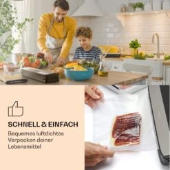 Forli Vakuumierbeutel 2 Rollen Je 28 X 300 Cm Widerstandsfähig Reißfest Kochfest -Optimal Küchengeräte Geschäft 10041375 de 0002 logo