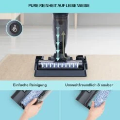 Caswell Plus Nass-/Trockensauger Kabellos Akkubetrieben LED-Display -Optimal Küchengeräte Geschäft 10041383 de 0003 usp