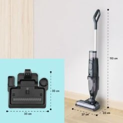 Caswell Plus Nass-/Trockensauger Kabellos Akkubetrieben LED-Display -Optimal Küchengeräte Geschäft 10041383 yy 0008 usp