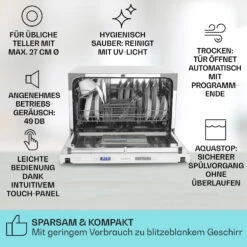 Havasia UV 6 Secret Einbau-Geschirrspüler UV-Licht 6 Programme 11 Havasia UV 6 Secret Einbau-Geschirrspüler UV-Licht 6 Programme -Optimal Küchengeräte Geschäft 10041826 de 0002 usp