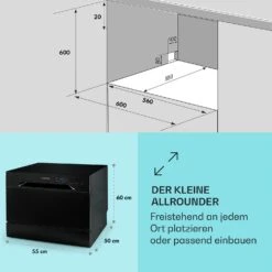 Havasia UV 8 Geschirrspüler UV-Licht Freistehend / Einbau 1620W -Optimal Küchengeräte Geschäft 10041829 de 0005 usp