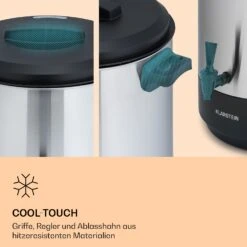 Abbey 25 Einkochautomat Getränkespender 25L 100°C 180min Edelstahl -Optimal Küchengeräte Geschäft 10041838 de 0005 logo