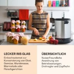 Abbey 40 Einkochautomat Getränkespender 40L 100°C 180min Edelstahl -Optimal Küchengeräte Geschäft 10041839 de 0002 logo