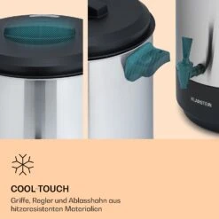 Abbey 40 Einkochautomat Getränkespender 40L 100°C 180min Edelstahl -Optimal Küchengeräte Geschäft 10041839 de 0005 logo