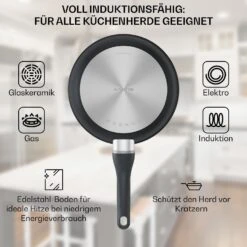 Noto Endurance Bratpfanne Ø24 Cm Geschmiedetes Aluminium Abnehmbarer Griff 15 Noto Endurance Bratpfanne Ø24 Cm Geschmiedetes Aluminium Abnehmbarer Griff -Optimal Küchengeräte Geschäft 10045002 de 0005 usp