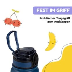 Wakaba Thermosflasche 550 Ml Edelstahl Tritan BPA-frei -Optimal Küchengeräte Geschäft 10045262 de 0006 usp