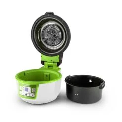 VitAir Turbo Heißluftfritteuse Ersatztopf Stahl CeraPlus 700 G -Optimal Küchengeräte Geschäft 40260089 yy 0002 detail Klarstein VitAir Turbo Fritteuse Ersatztopf