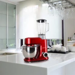 Carina Rossa Set 800W Küchenmaschine Plus 1,5L Blender Krug -Optimal Küchengeräte Geschäft 60000778 yy 0009 ambient Klarstein SET Carina Rossa Kuechenmaschine reedit