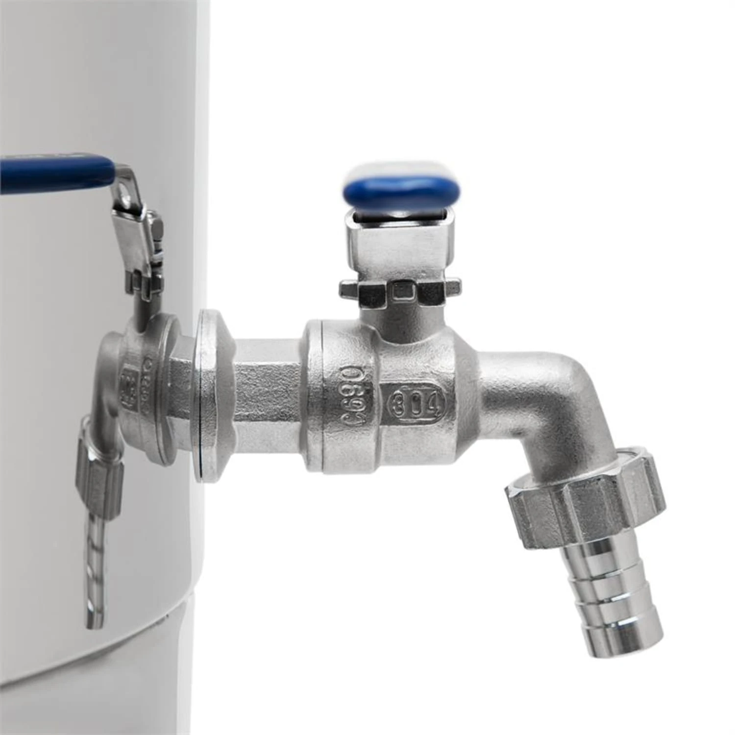 Mundschenk XXL + Eintauchkühler Bierbrauanlage 3000W 50l 304 Edelstahl 8 Mundschenk XXL + Eintauchkühler Bierbrauanlage 3000W 50l 304 Edelstahl – Bild 6