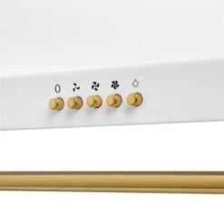 Montblanc Dunstabzugshaube Umluftset 610m³/h 165W 2x1,5W Weiß -Optimal Küchengeräte Geschäft 60002319 yy 0005 detail Klarstein Montblanc 60 Dunstabzugshaube weiss