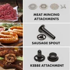 Curve Plus Küchenmaschinen-Set | 5l | 4-in-1 Fleischwolf | Silber 14 Curve Plus Küchenmaschinen-Set | 5l | 4-in-1 Fleischwolf | Silber -Optimal Küchengeräte Geschäft 60002330 yy 0003 logo Klarstein Curve Plus Kuechenmaschinen Set silber