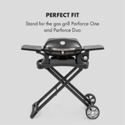 Parforce One Gasgrill 3,5kW 12000BTU Grilltisch Gasschlauch Schwarz -Optimal Küchengeräte Geschäft 60002431 yy 0010 logo Klarstein Parforce Stand Grilltisch Zubehoer