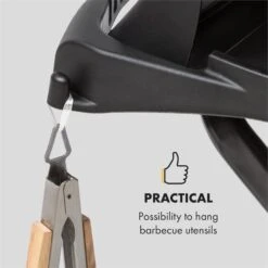 Parforce One Gasgrill 3,5kW 12000BTU Grilltisch Gasschlauch Schwarz -Optimal Küchengeräte Geschäft 60002431 yy 0012 logo Klarstein Parforce Stand Grilltisch Zubehoer