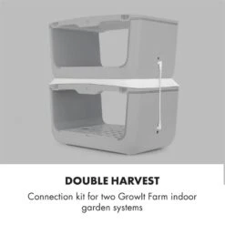 GrowIt Farm 2 Etagen Kit 2x Smart Indoor Garden Verbindungsset -Optimal Küchengeräte Geschäft 60002465 yy 0009 logo Klarstein GrowIt Connection Kit Verbindungsrahmen
