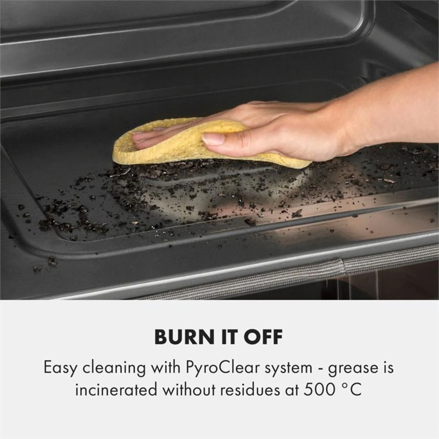 Gusteau Delicatessa Einbau-Ofen-Set Induktion 7000W Schwarz Edelstahl 6 Gusteau Delicatessa Einbau-Ofen-Set Induktion 7000W Schwarz Edelstahl – Bild 4