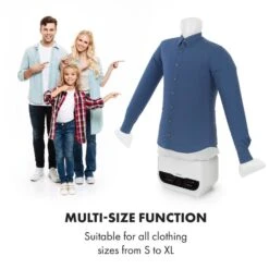 ShirtButler Pro Automatisches Trocknersystem Hemd & Hose 1200 W 2-in-1 70 °C Timer Weiß -Optimal Küchengeräte Geschäft 60002669 yy 0005 logo Klarstein ShirtButler Pro Ersatz Shirt