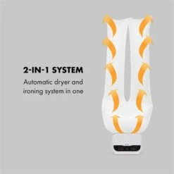 ShirtButler Pro Automatisches Trocknersystem Hemd / Hose / Schuhe 1200W 2-in-1 70°C Timer Weiß -Optimal Küchengeräte Geschäft 60002670 yy 0003 logo Klarstein ShirtButler Pro Trocknersystem weiss