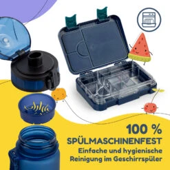 Schmatzfatz Frühstücksset Lunchbox & Trinkflasche Tritan Dicht BPA-frei 14 Schmatzfatz Frühstücksset Lunchbox & Trinkflasche Tritan Dicht BPA-frei -Optimal Küchengeräte Geschäft 60002947 de 0005 logo